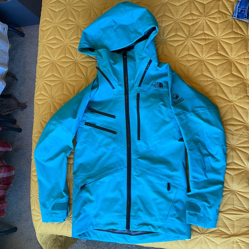 The North Face Steep Series, FUSE BRIGANDINE JACKET, Kokomo Green Fuse, sizeXS